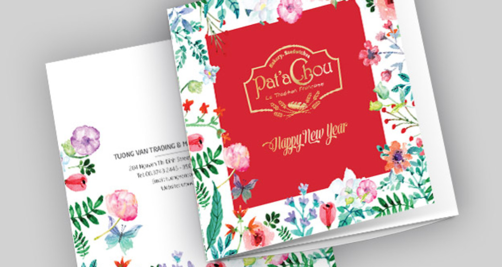 Pat'a Chou - Tet Brochure & Packaging 2017