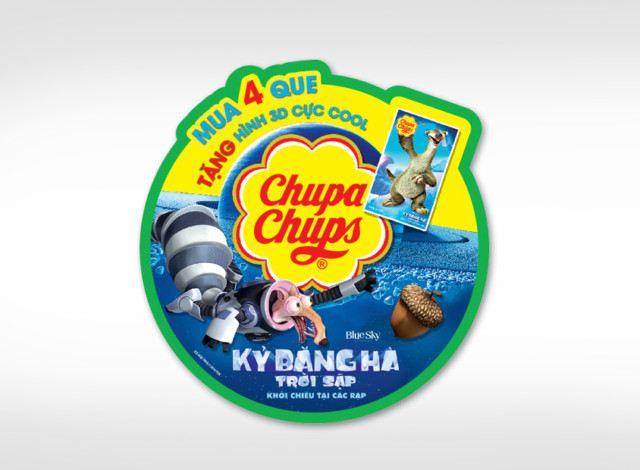 Campain Chupa Chups Kỷ Băng Hà