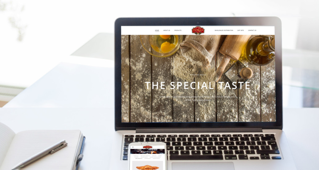 Pat'a Chou Bakery Website